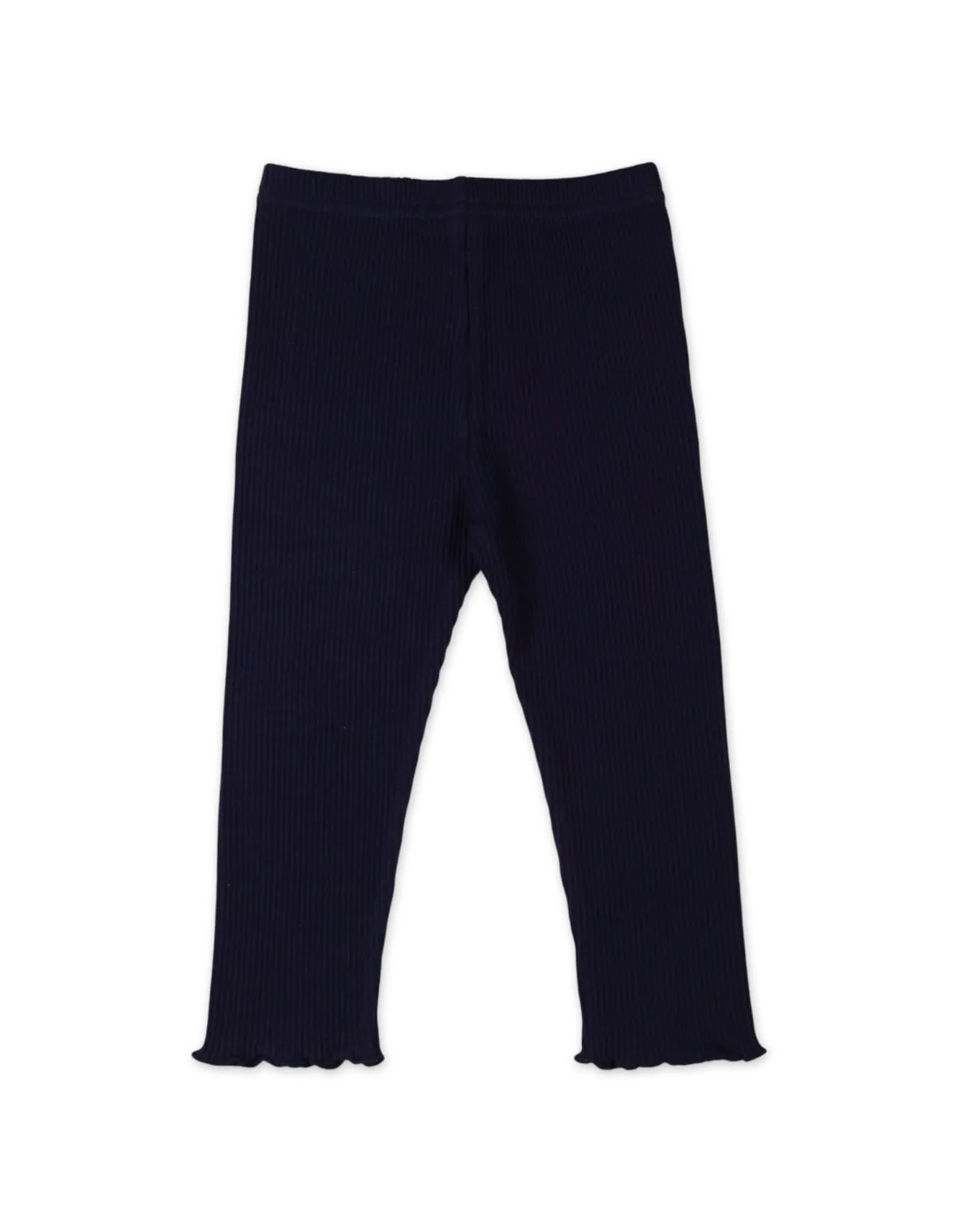Little Girls and Girls Ribbed Bottoms Range Bambies Bow Navy Blue at Zubaidas - Image 3