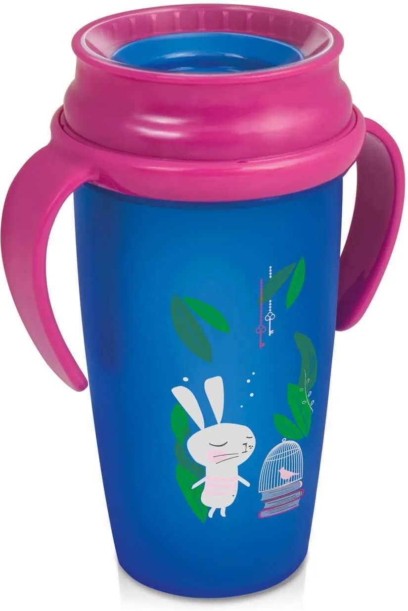 Lovi 360 Cup Junior Follow The Rabbit Girl 350 ML 1/564 at Zubaidas Official™
