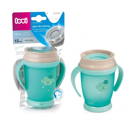 Lovi 360 Cup Mini 250 ML Retro Baby Boy 1/590 at Zubaidas Official™