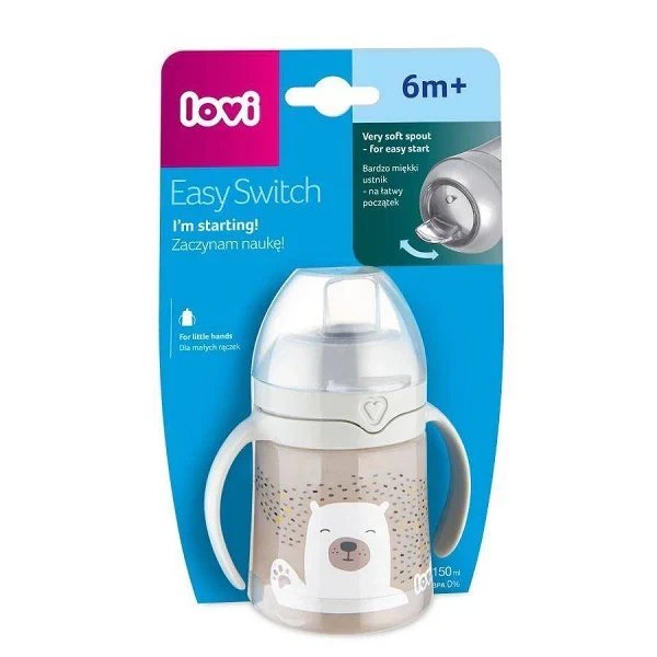 Lovi First Cup Easy Switch 150 ML Buddy Bear 35/350 at Zubaidas Official™ - Image 2