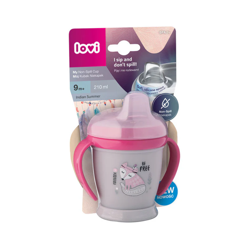 Lovi My Non spill Cup 210 ML Indian Summer Girl 35/345 at Zubaidas Official™ - Image 2
