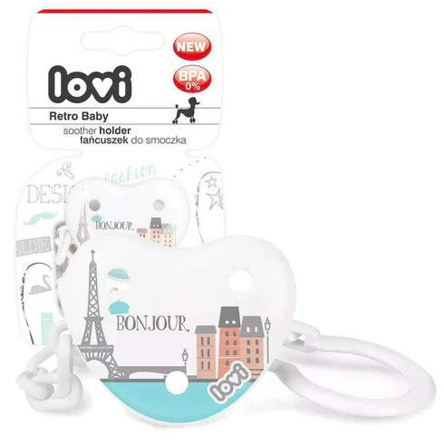 Lovi Soother Holder Retro Baby 10/881 at Zubaidas Official™