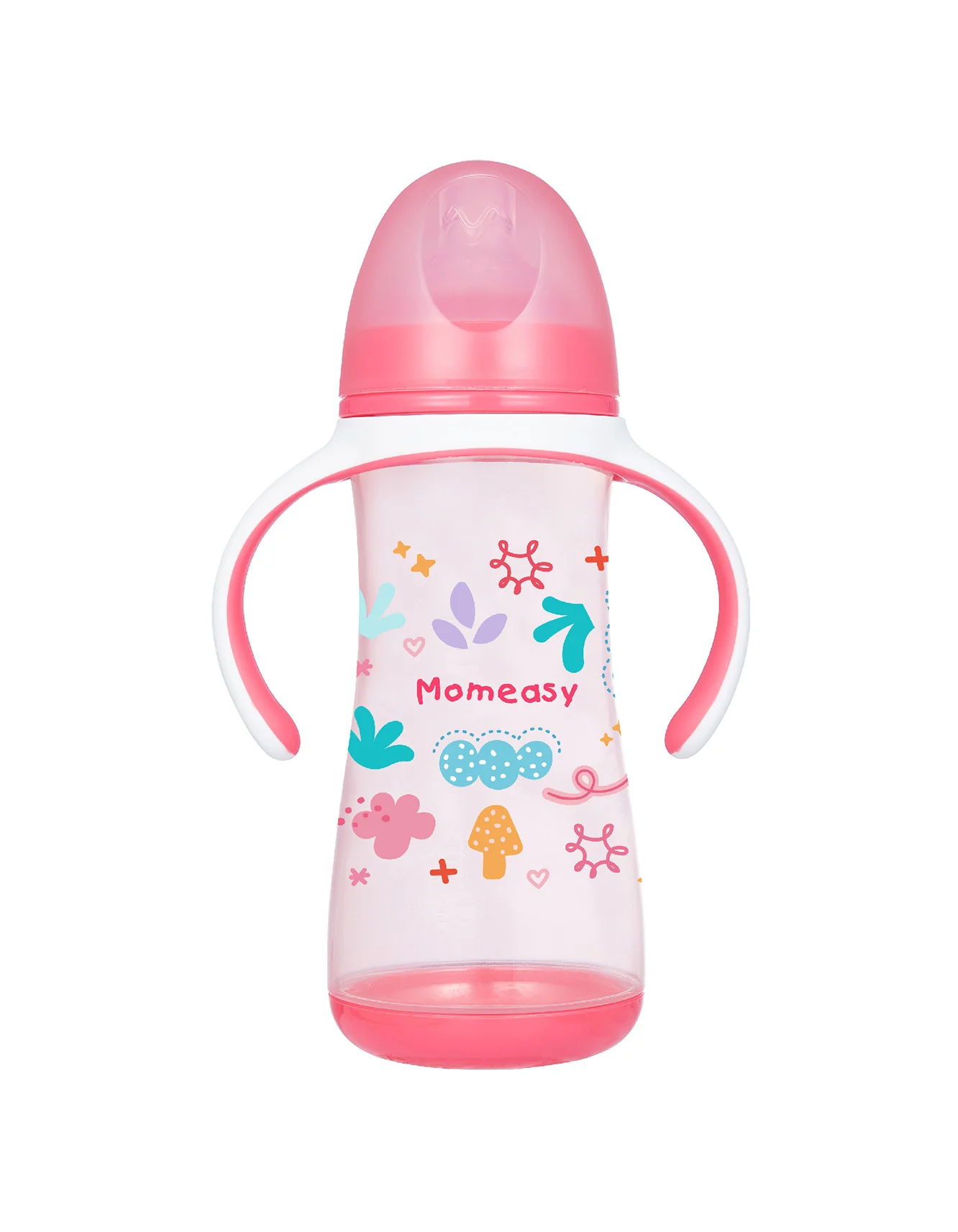 Momeasy 12 OZ 360 ML Wide Neck Feeding Bottle With Anti-Colic Valve Pack of 1 at Zubaidas Official™ - Image 3