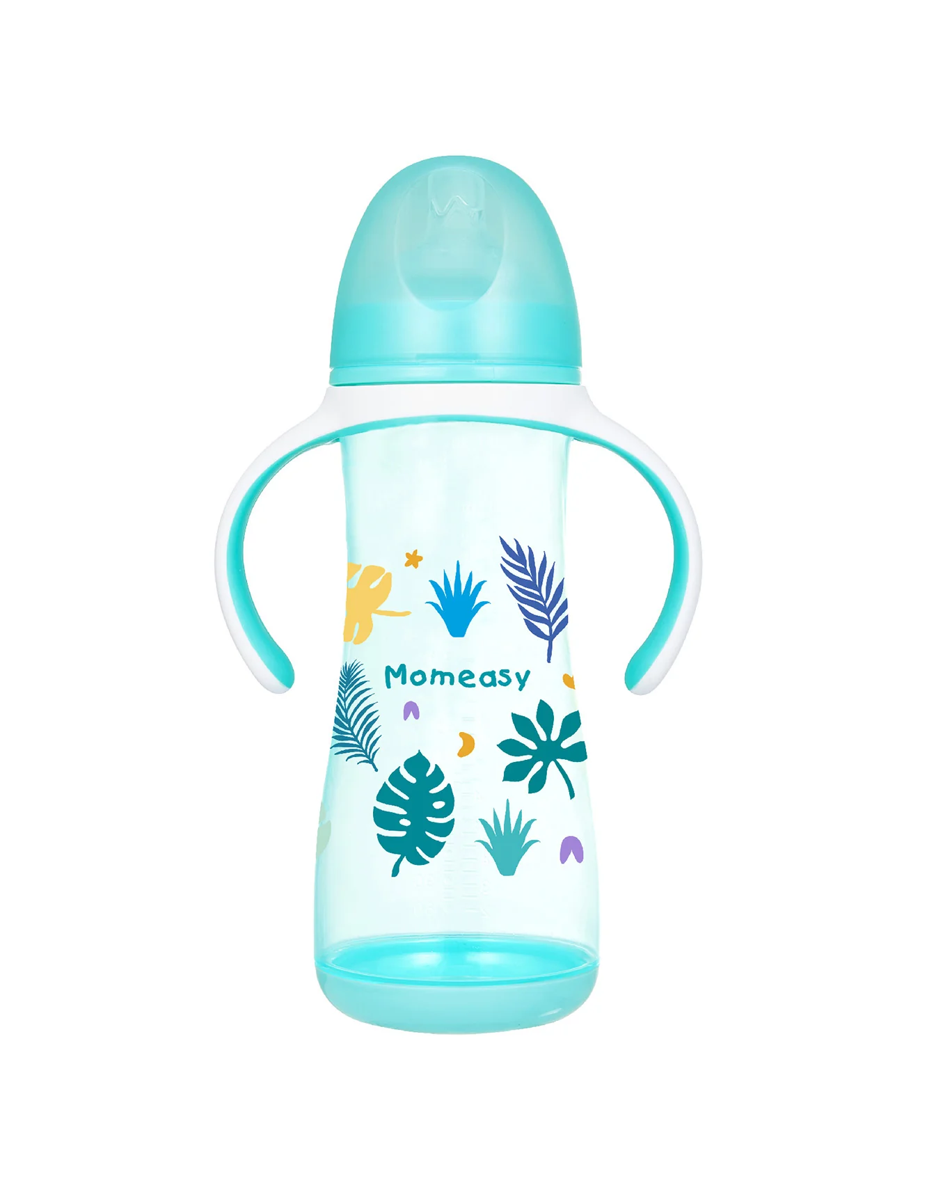 Momeasy 14 OZ 420 ML Wide Neck PP feeding bottle with Anti-Colic Nipple Pack of 1 at Zubaidas Official™ - Image 4