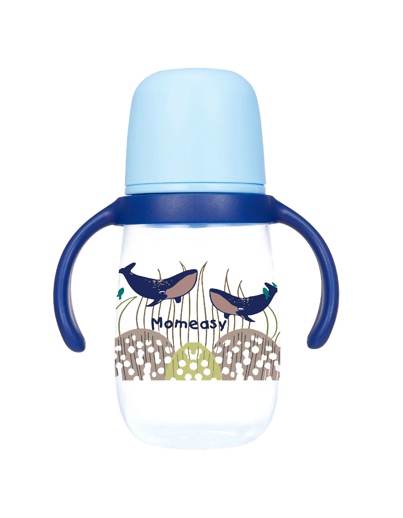 Momeasy 15OZ/450 ML PP Wide Neck Feeding Bottle with Natural Response Nipple Pack of 1 at Zubaidas Official™ - Image 5
