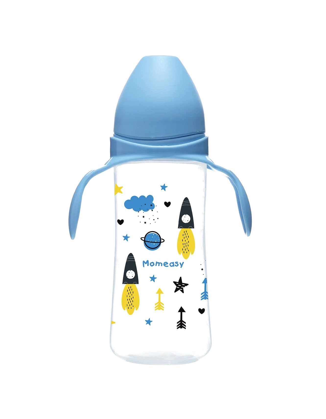 Momeasy 11 OZ 330 ML Wide Neck Feeding Bottle With Handle Pack of 1 at Zubaidas Official™ - Image 5