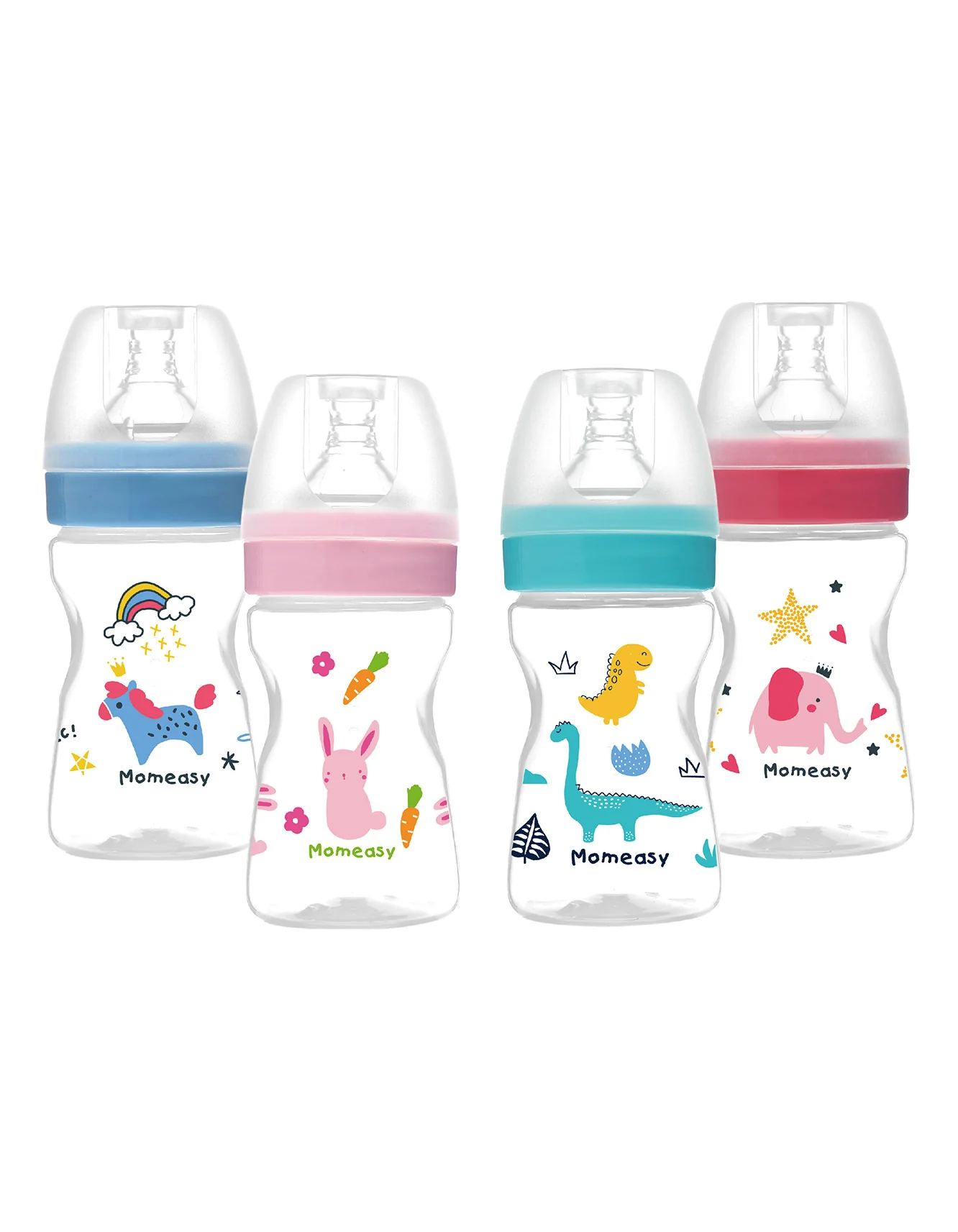 Momeasy 5 OZ 150 ML Wide Neck Feeding Bottle Pack of 1 at Zubaidas Official™