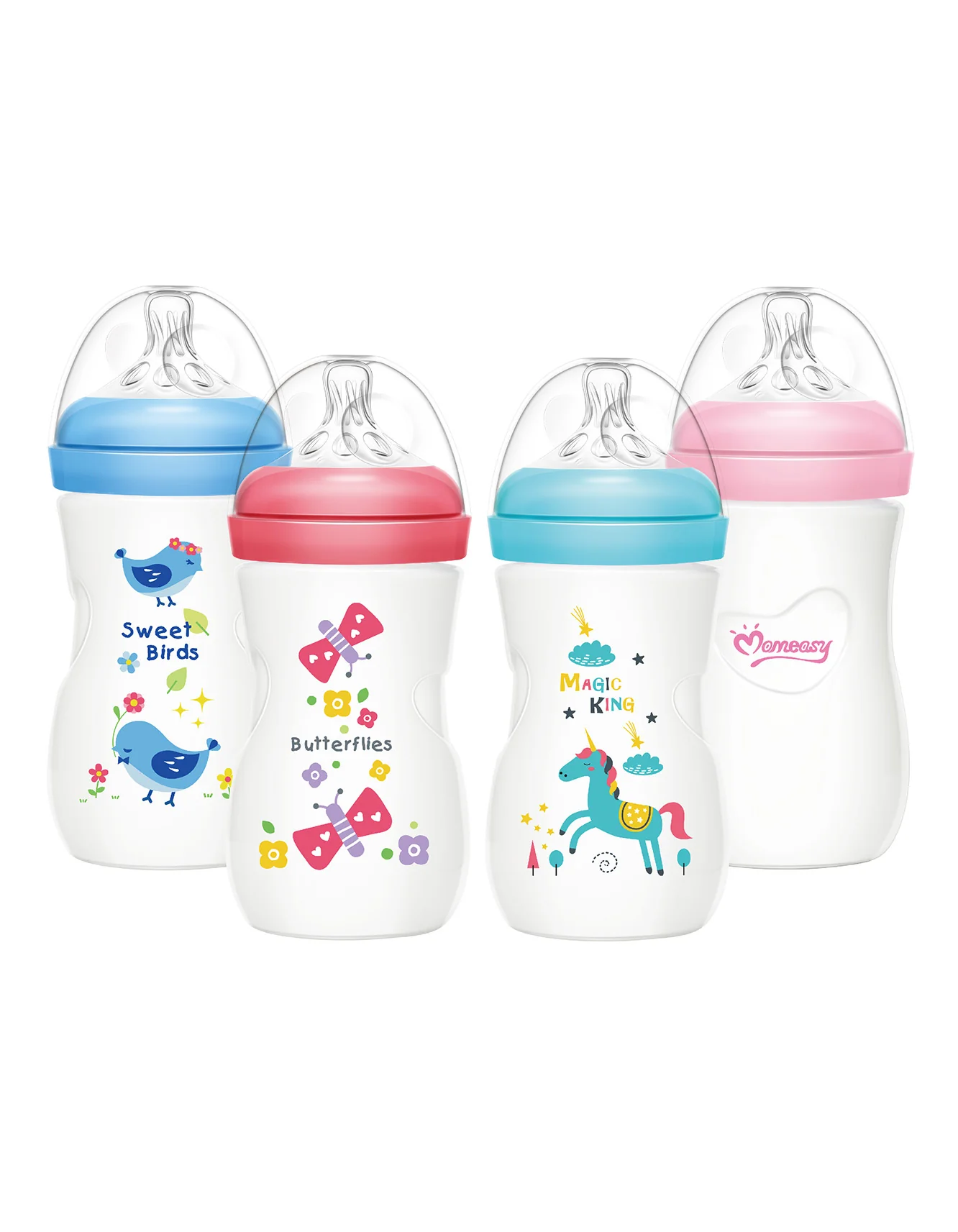 Momeasy 8 OZ 240 ML Wide Neck Feeding Bottle Pack of 1 at Zubaidas Official™
