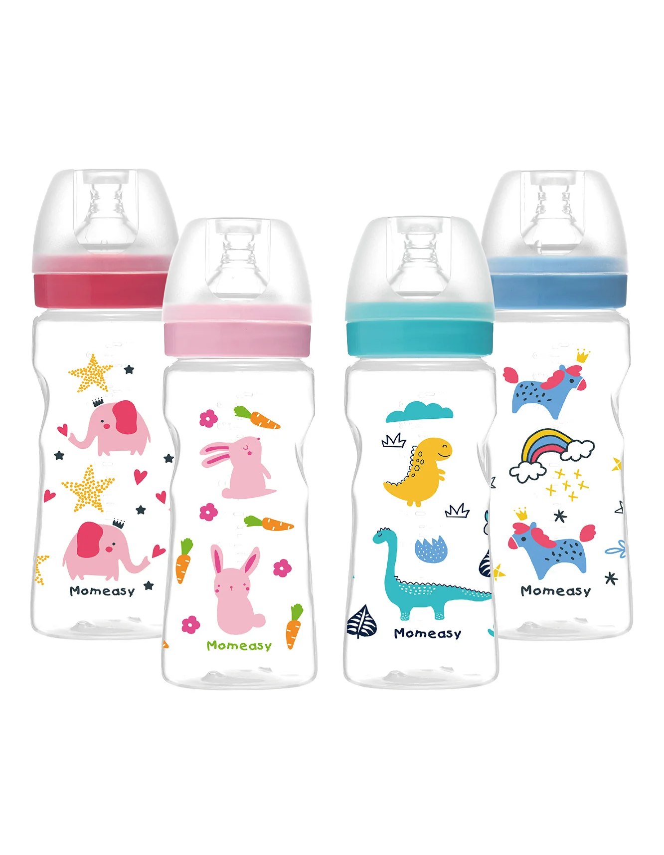 Momeasy 8 OZ 240 ML Wide Neck Feeding Bottle Pack of 1 at Zubaidas Official™