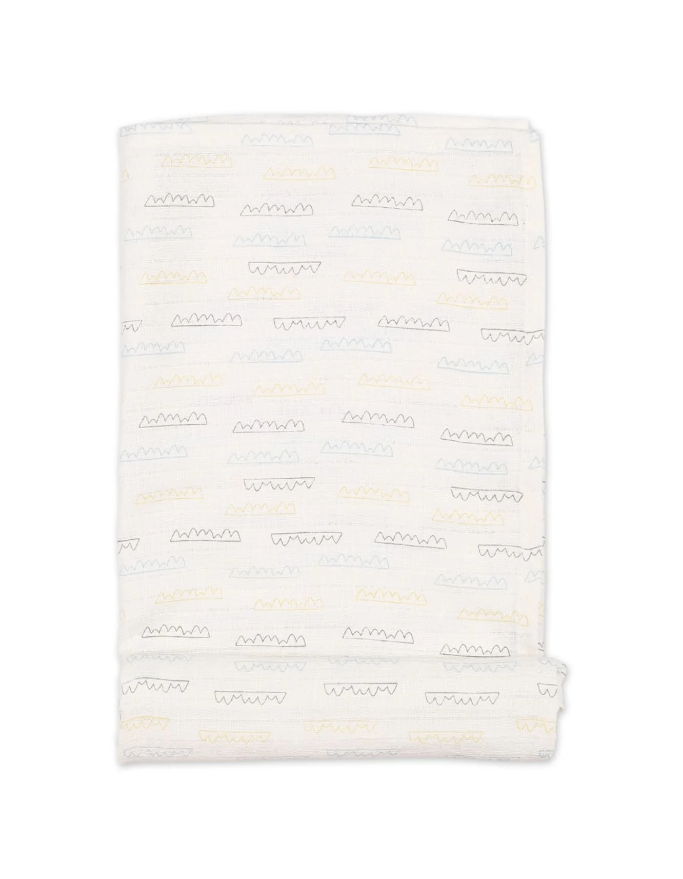 Muslin Sheets Pack of 2 Bambies® Doodle White at Zubaidas Official™ Pakistan - Image 3