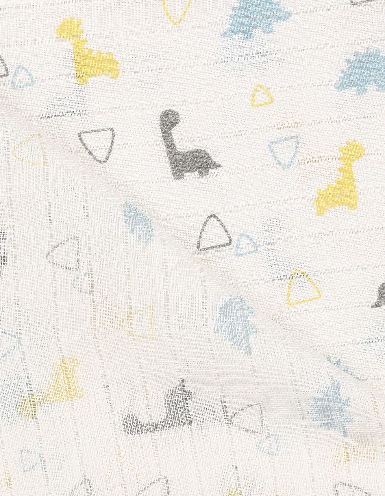 Muslin Sheets Pack of 2 Bambies® Doodle White at Zubaidas Official™ Pakistan - Image 6