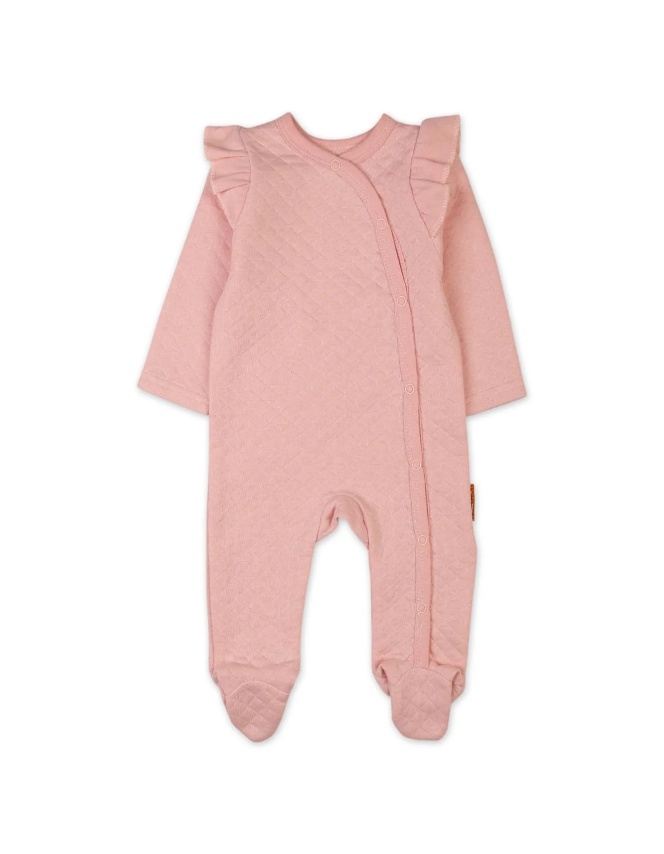 Newborn Baby Girls Romper Bambies Quilted Pink at Zubaidas - Image 2