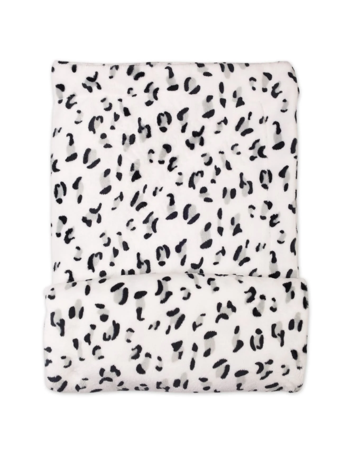 Newborn Baby Soft Blankets Bambies Leopard Pattern White at Zubaidas - Image 2