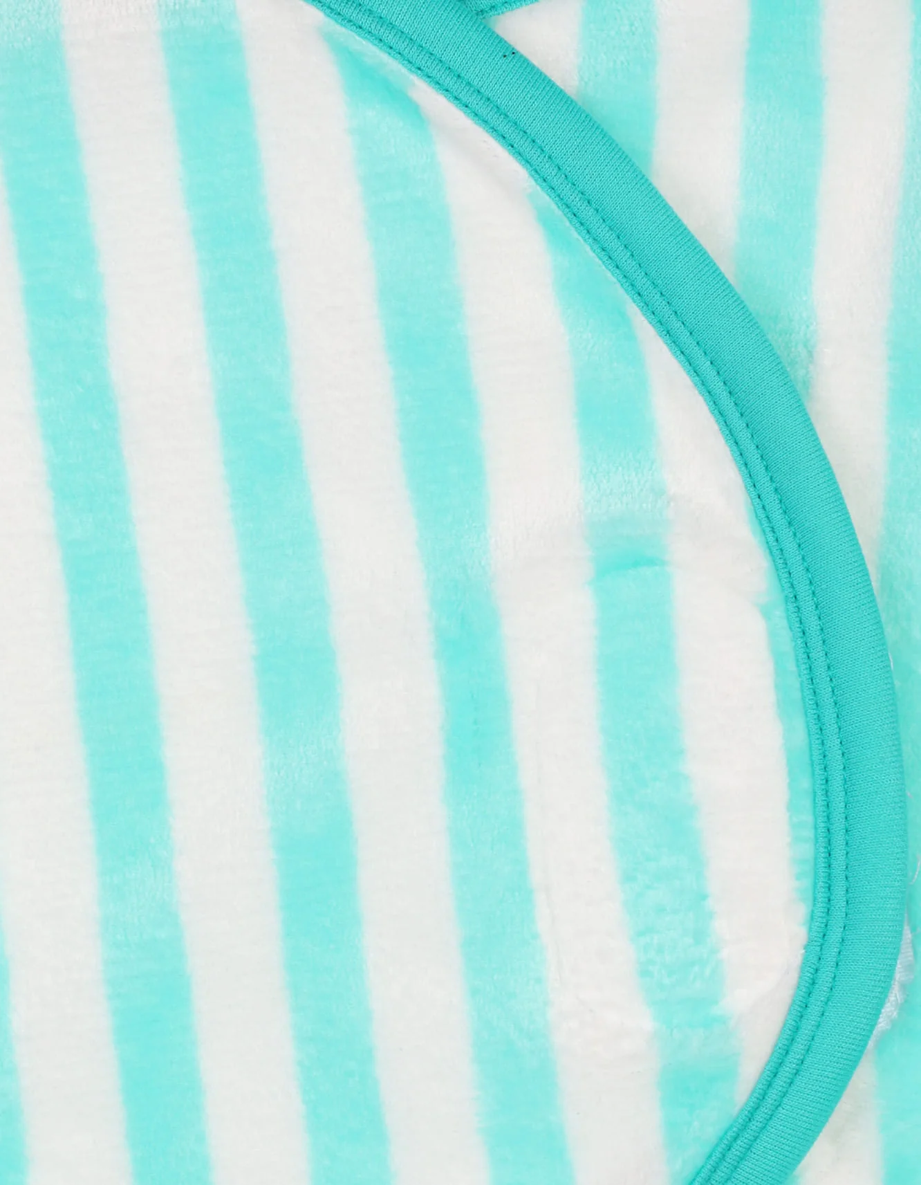 Newborn Baby Wrapping Sheets Bambies Striped Mint Green at Zubaidas - Image 3