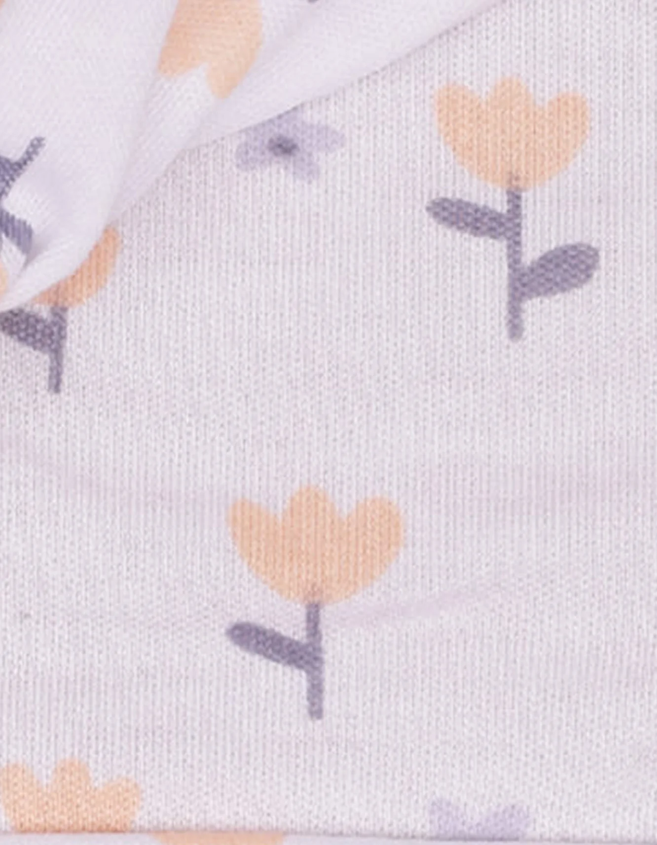 Newborn Cap Tulip Blossom Theme for Girls  - Medium - Image 2