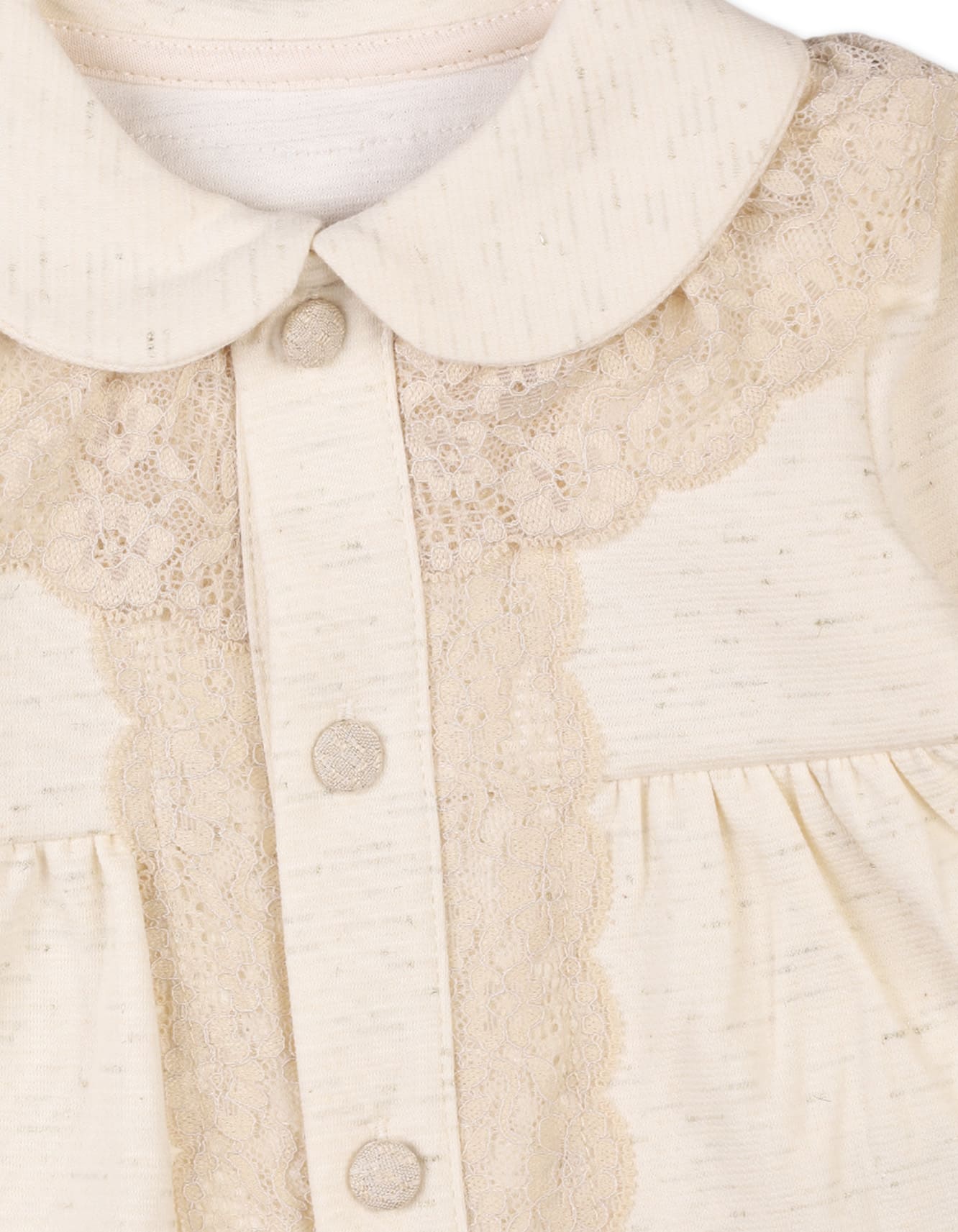 Newborn Girls Suit Beige Premium Turkish Collection at Zubaidas - Image 3