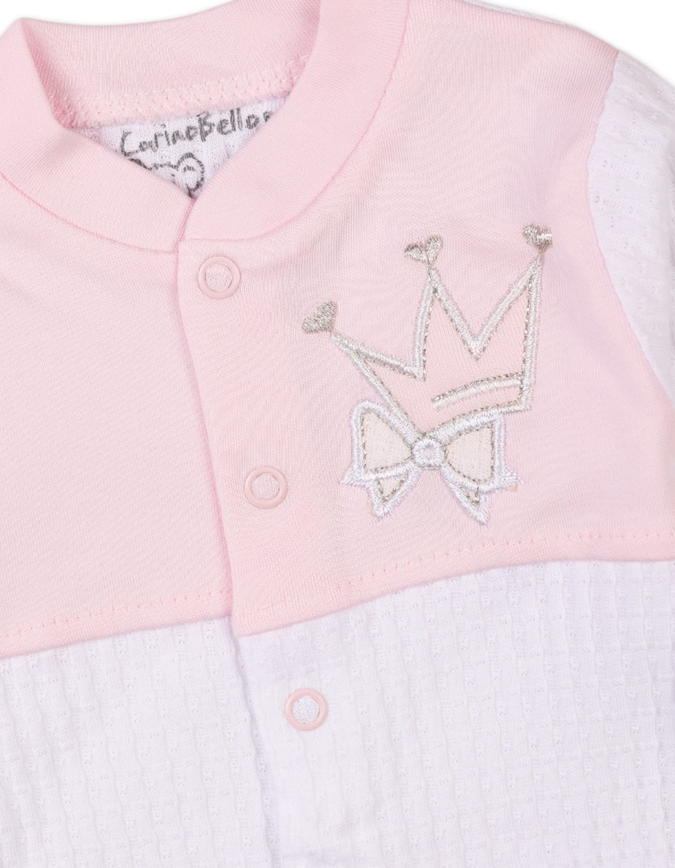 Newborn Romper With Cap Peach Premium Turkish Collection at Zubaidas - Image 3