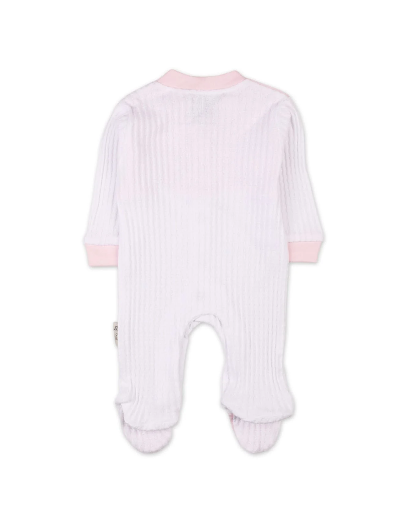 Newborn Romper With Cap Peach Premium Turkish Collection at Zubaidas - Image 4