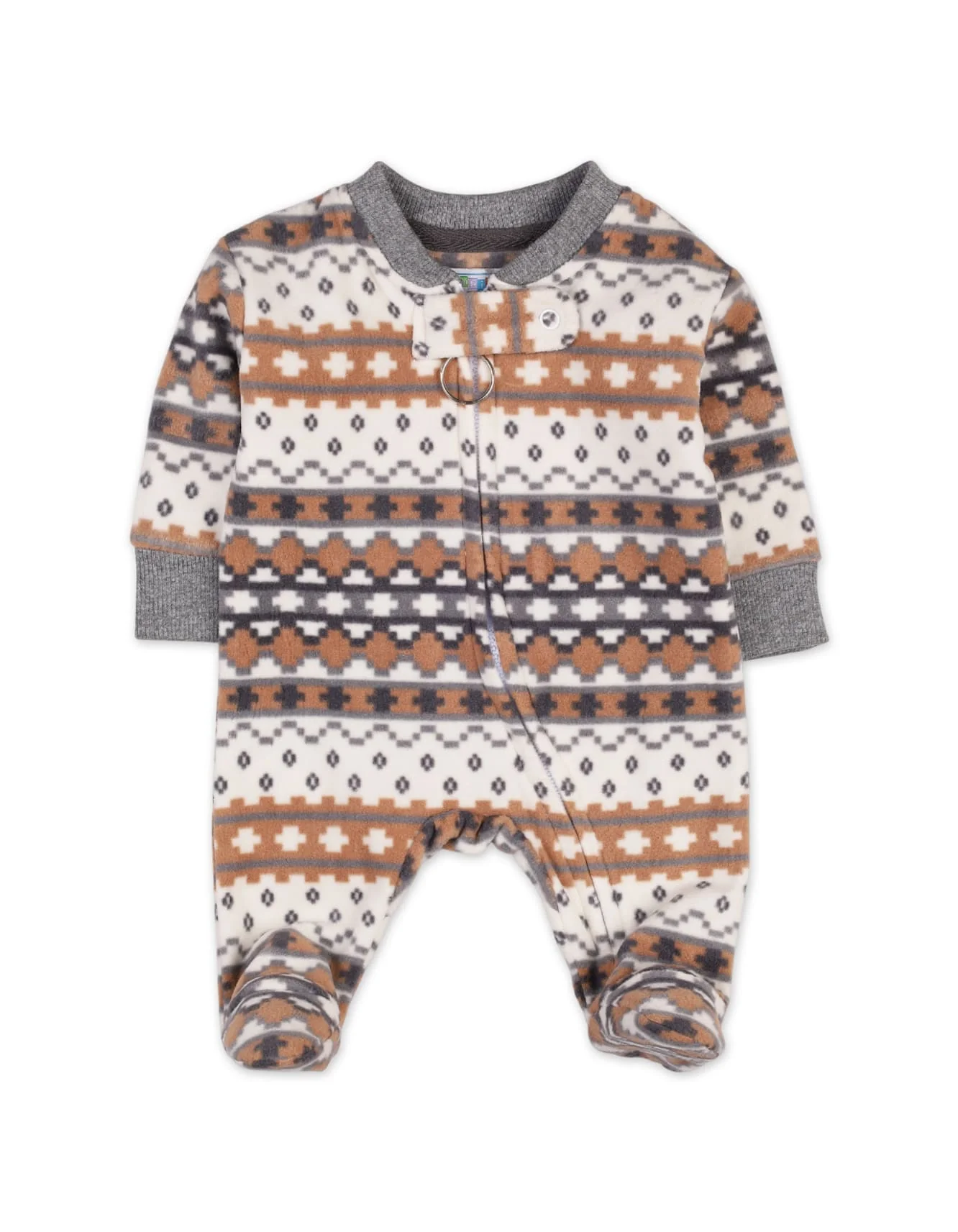 Newborns Baby Boys Winter Romper Bambies Nordic at Zubaidas