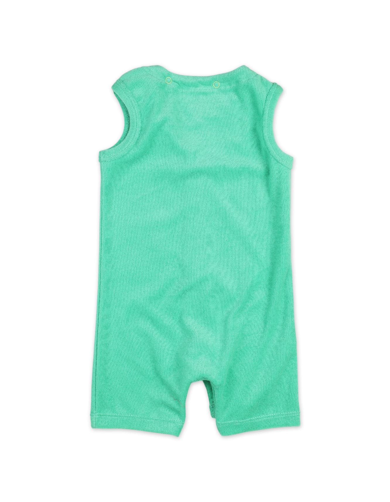 Newborns Baby Jumpsuit Bambies Detachable Hoodie Green at Zubaidas - Image 4