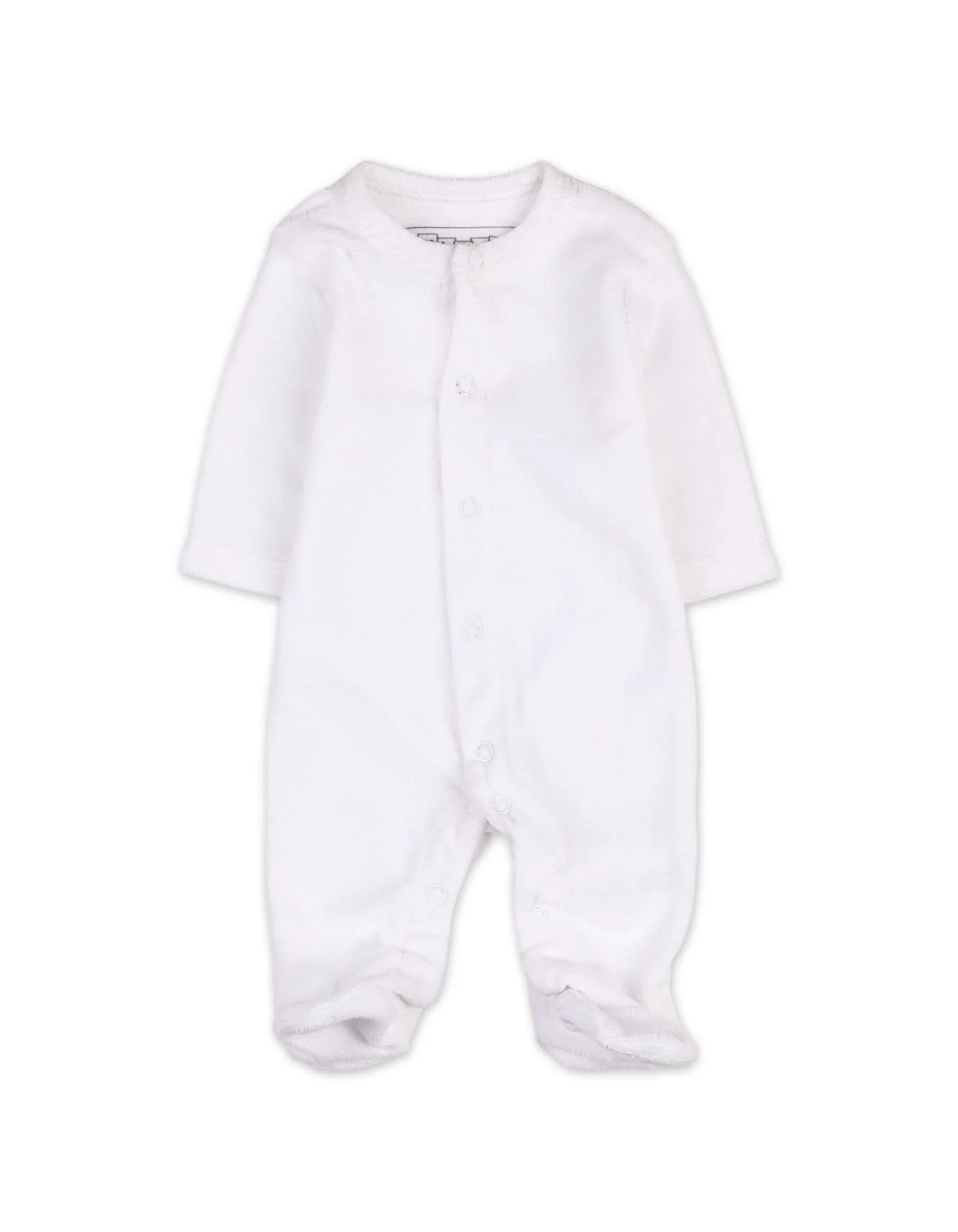 Newborns Baby Winter Romper Bambies White at Zubaidas