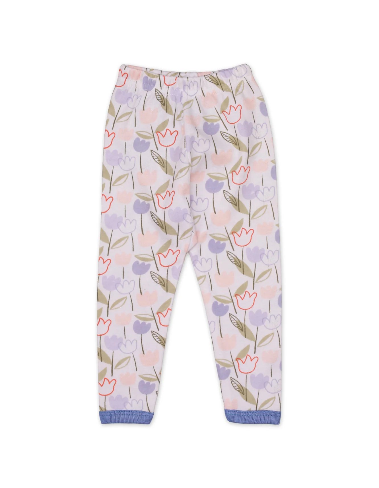 Zubaida's Night Suit Flower Lilac Theme for Girls - Image 3
