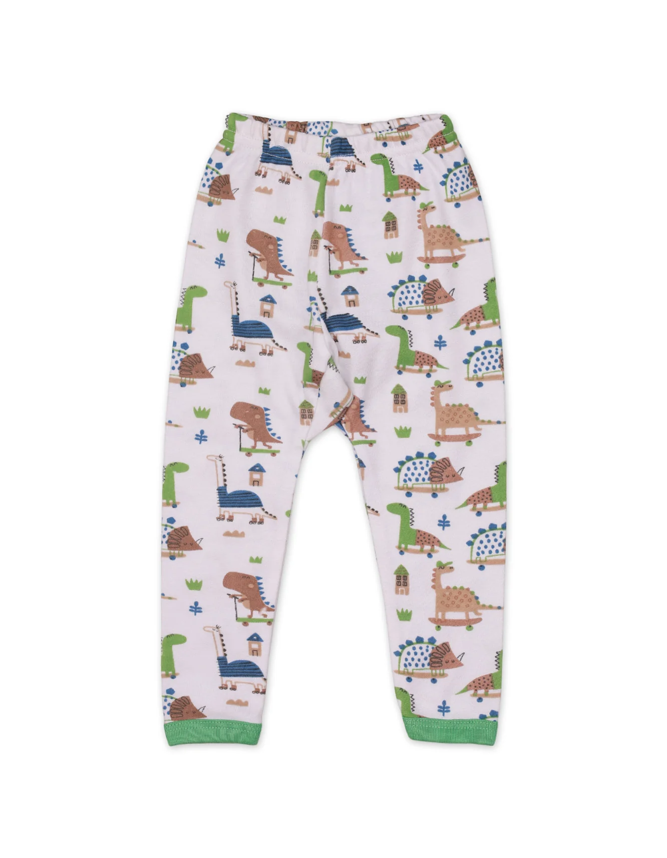 Zubaida's Night Suit Green Dinos Theme for Boys - Image 3