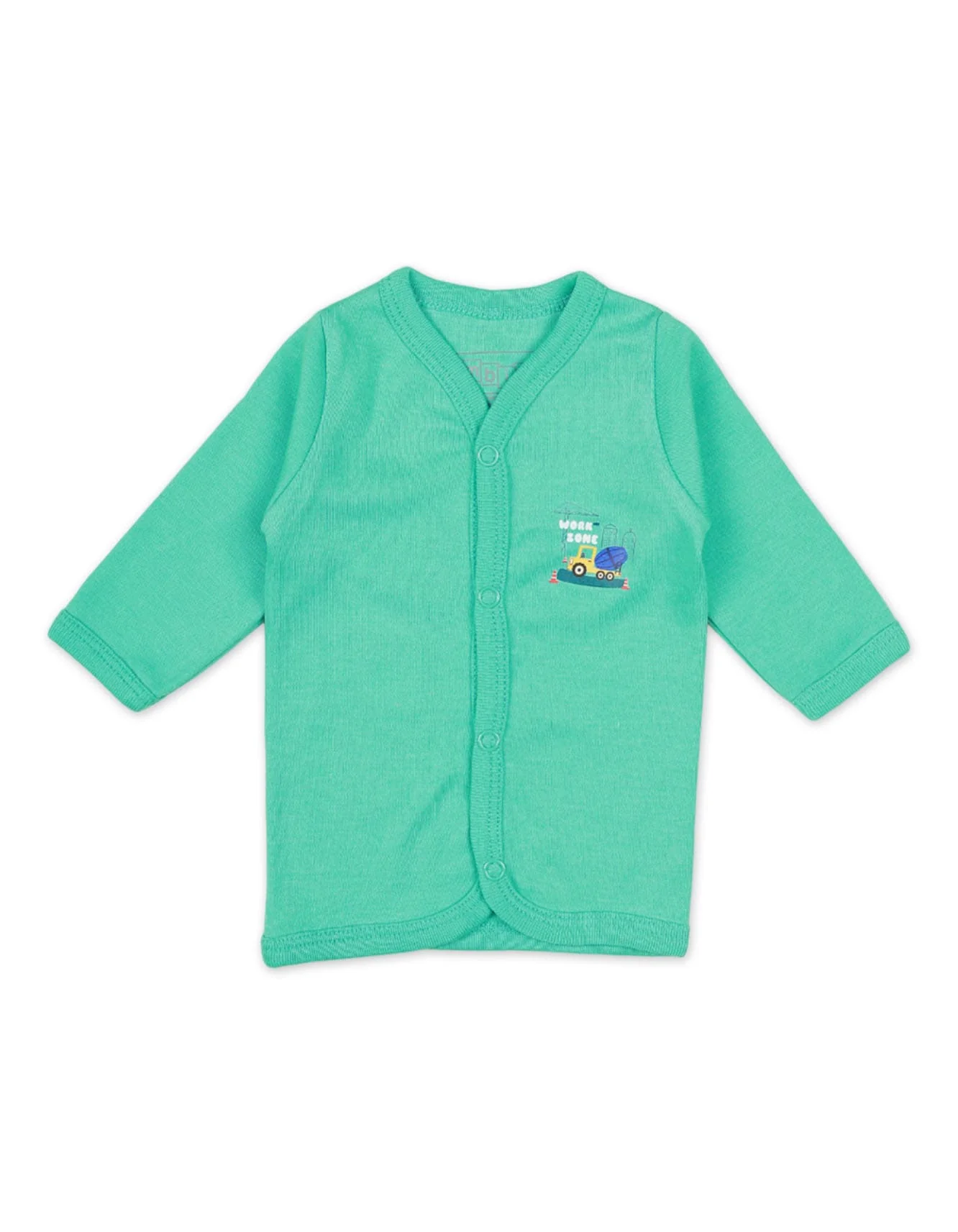 Zubaida's Night Suit Green Numbers Theme for Boys - Work Zone - Image 2