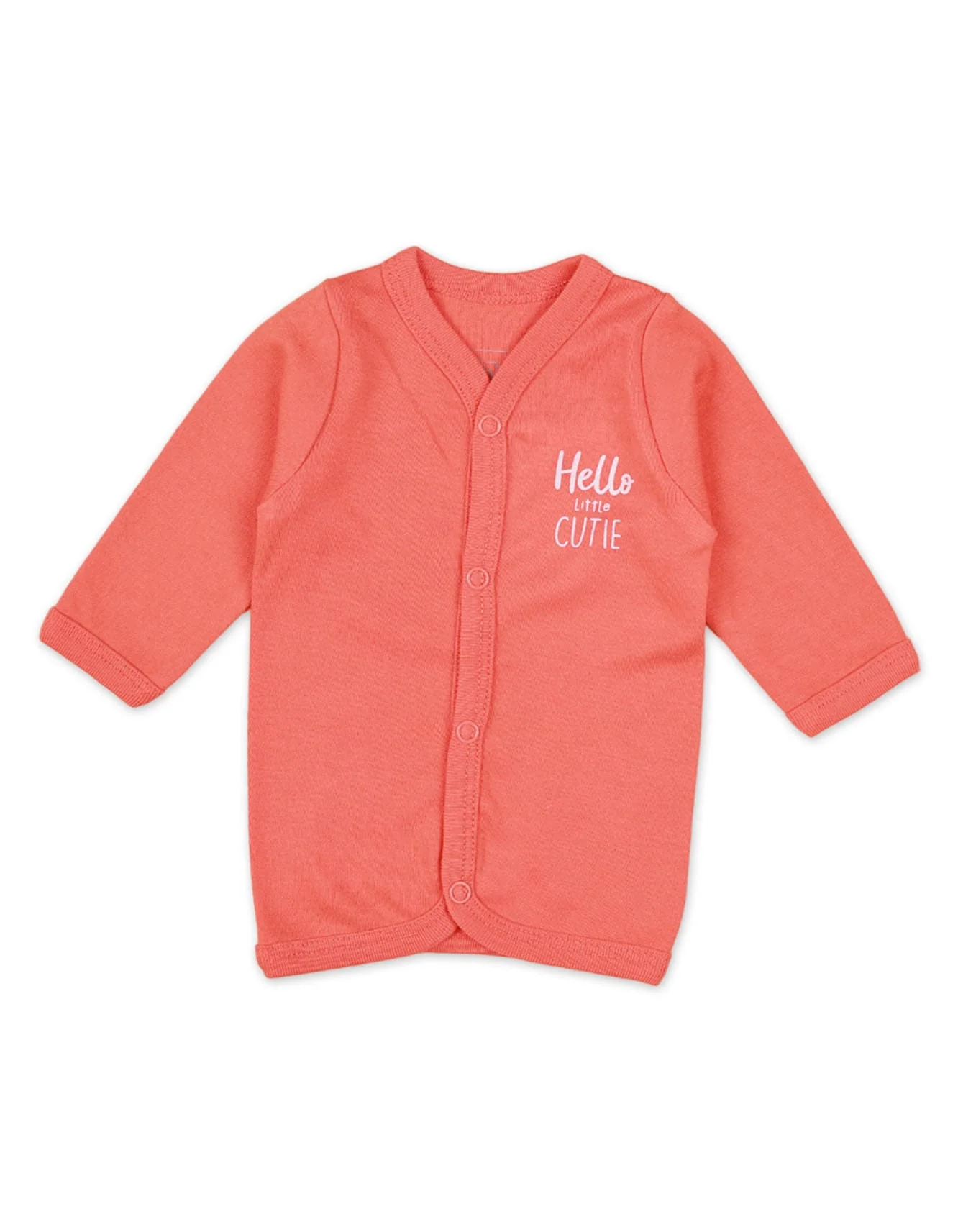 Zubaida's Night Suit Orange Teddy Theme for Unisex - Hello Little Cutie - Image 2