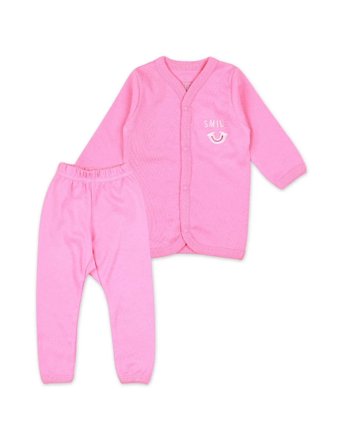 Zubaida's Night Suit Pink Unicorn Theme for Girls - Smile