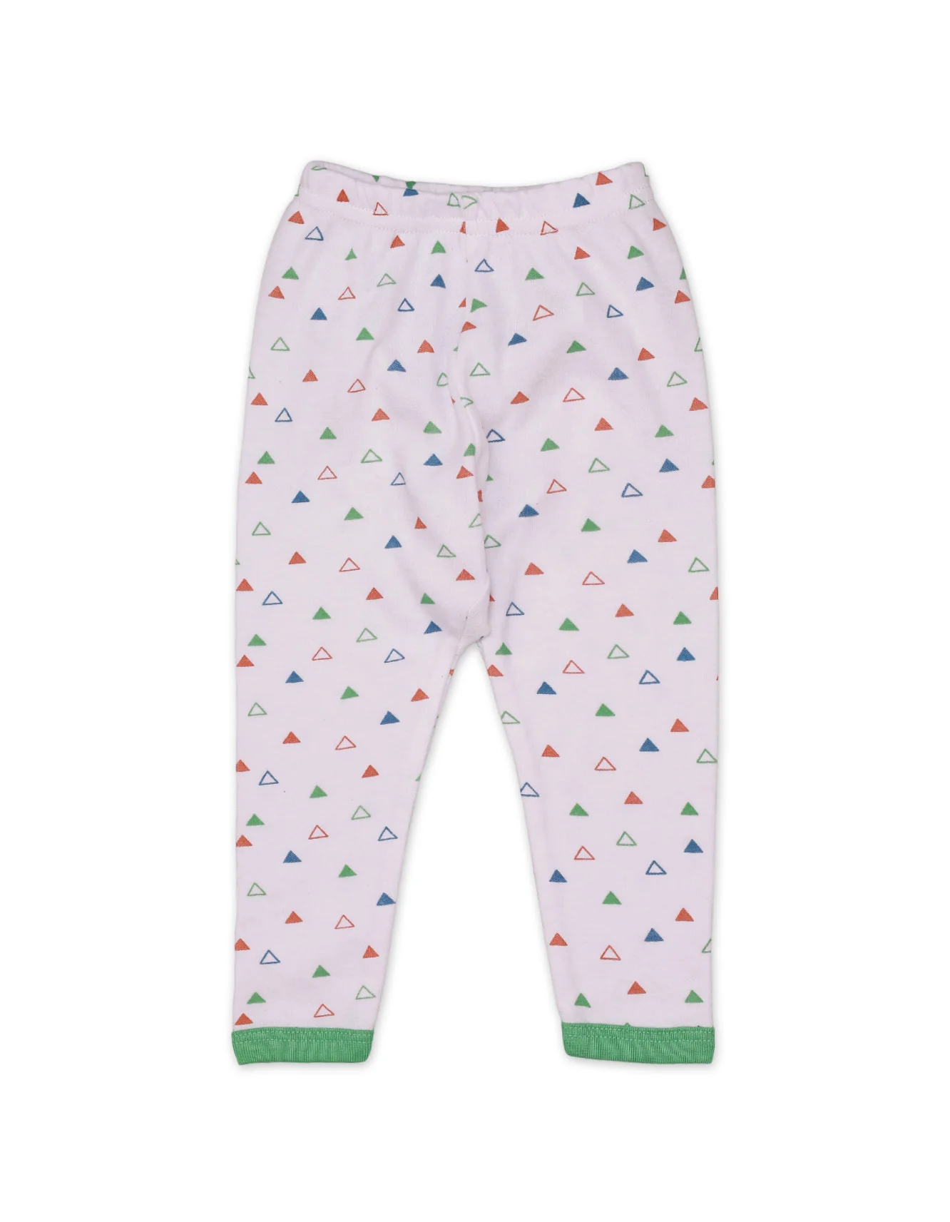 Zubaida's Night Suit Triangles Green Dinos Theme for Boys - Image 3