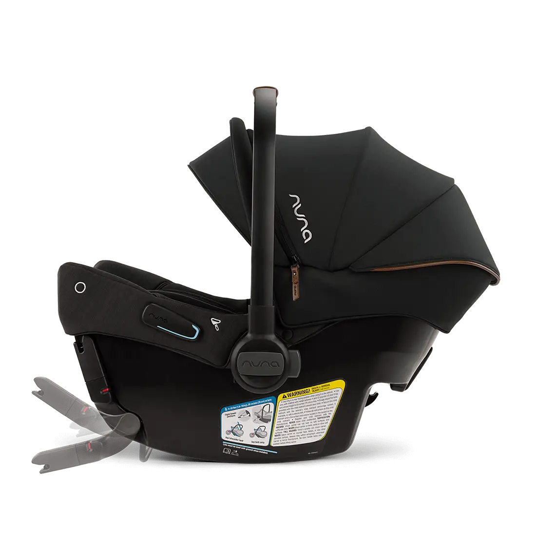 Nuna® Triv™ Next with Pipa™ Urbn Travel System Caviar TS16600CVR at Zubaidas Official™ Pakistan - Image 5