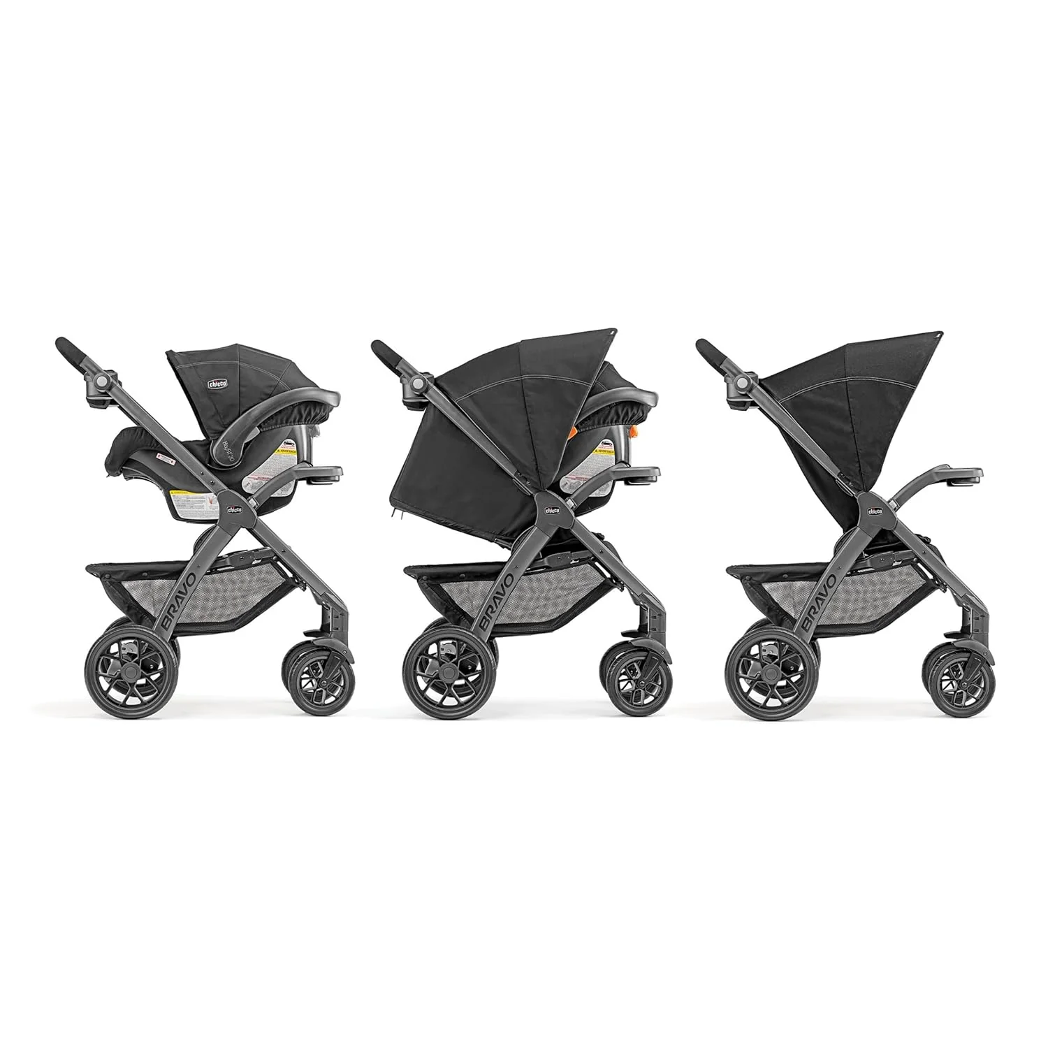 Chicco® Bravo® Sport Trio Travel System Iron 00087107720070 at Zubaidas Official™ Pakistan - Image 2