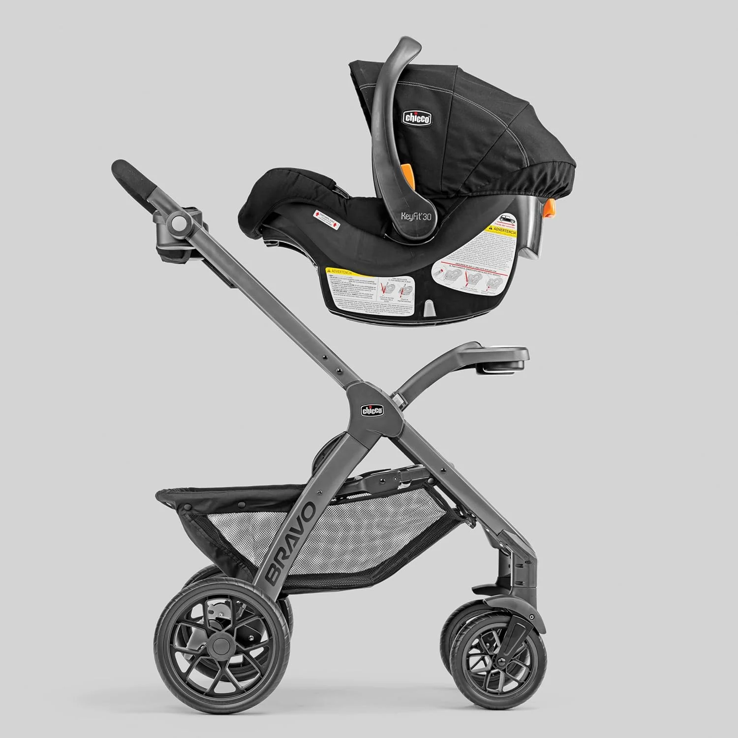 Chicco® Bravo® Sport Trio Travel System Iron 00087107720070 at Zubaidas Official™ Pakistan - Image 3