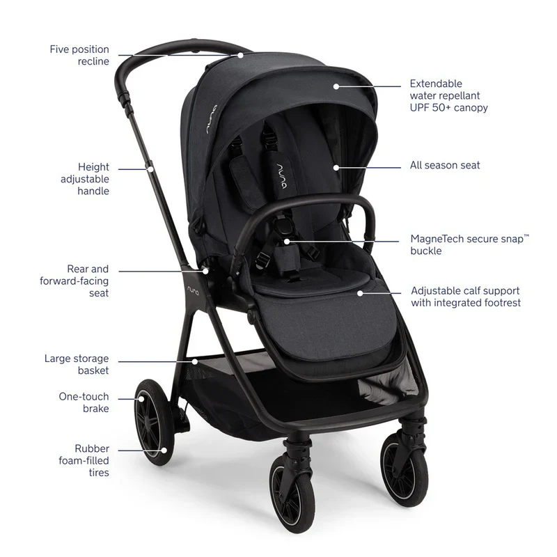 Nuna® Triv™ Next with Pipa™ Urbn Travel System Ocean TS16600OCN at Zubaidas Official™ Pakistan - Image 5