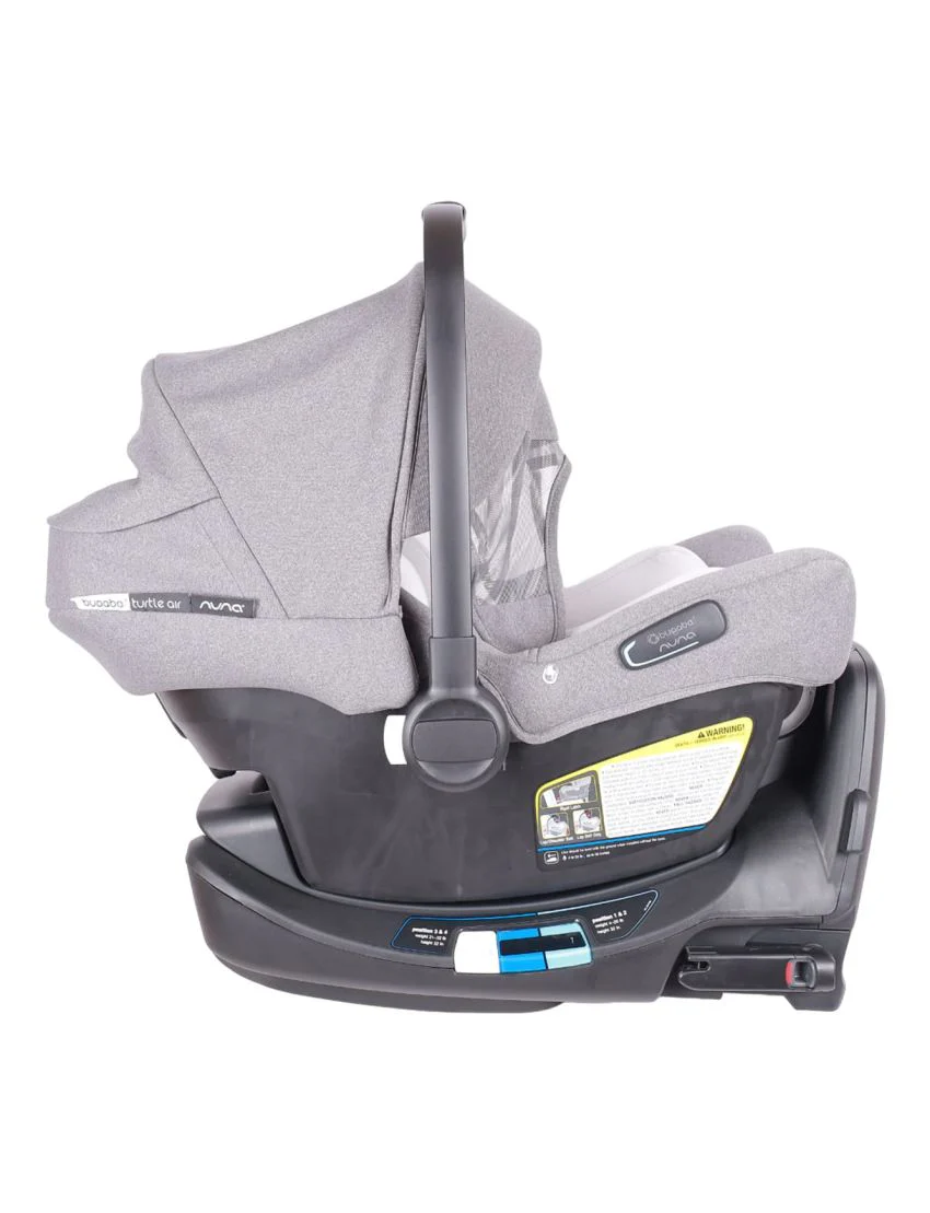 Nuna Bugaboo Turtle One Infant Car Seat With Base Grey CF10208605GRMBGB at Zubaidas