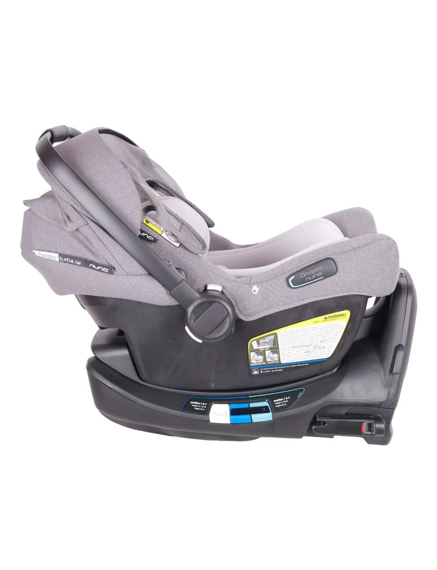 Nuna Bugaboo Turtle One Infant Car Seat With Base Grey CF10208605GRMBGB at Zubaidas - Image 3