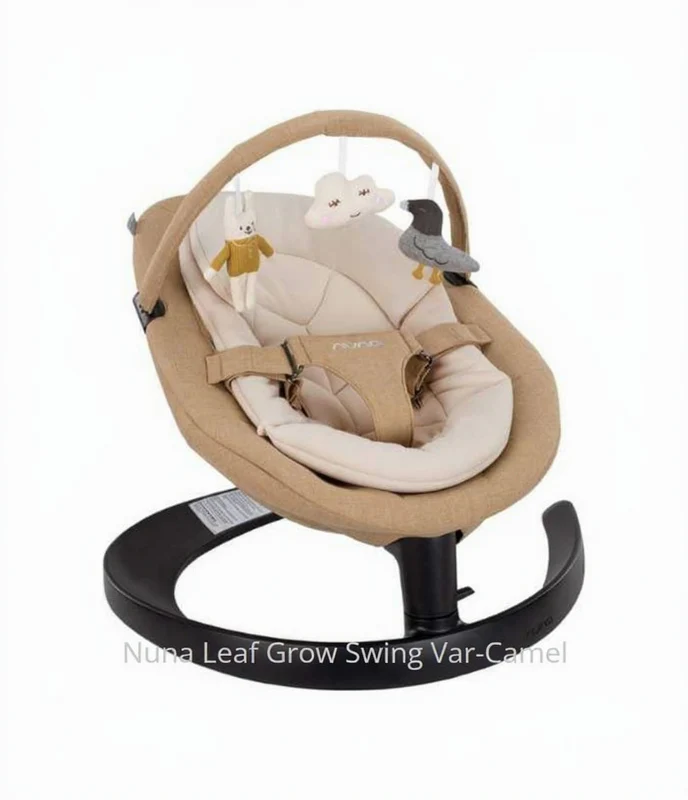 Nuna LEAF Grow Baby Swing Camel SE10307CAM at Zubaidas