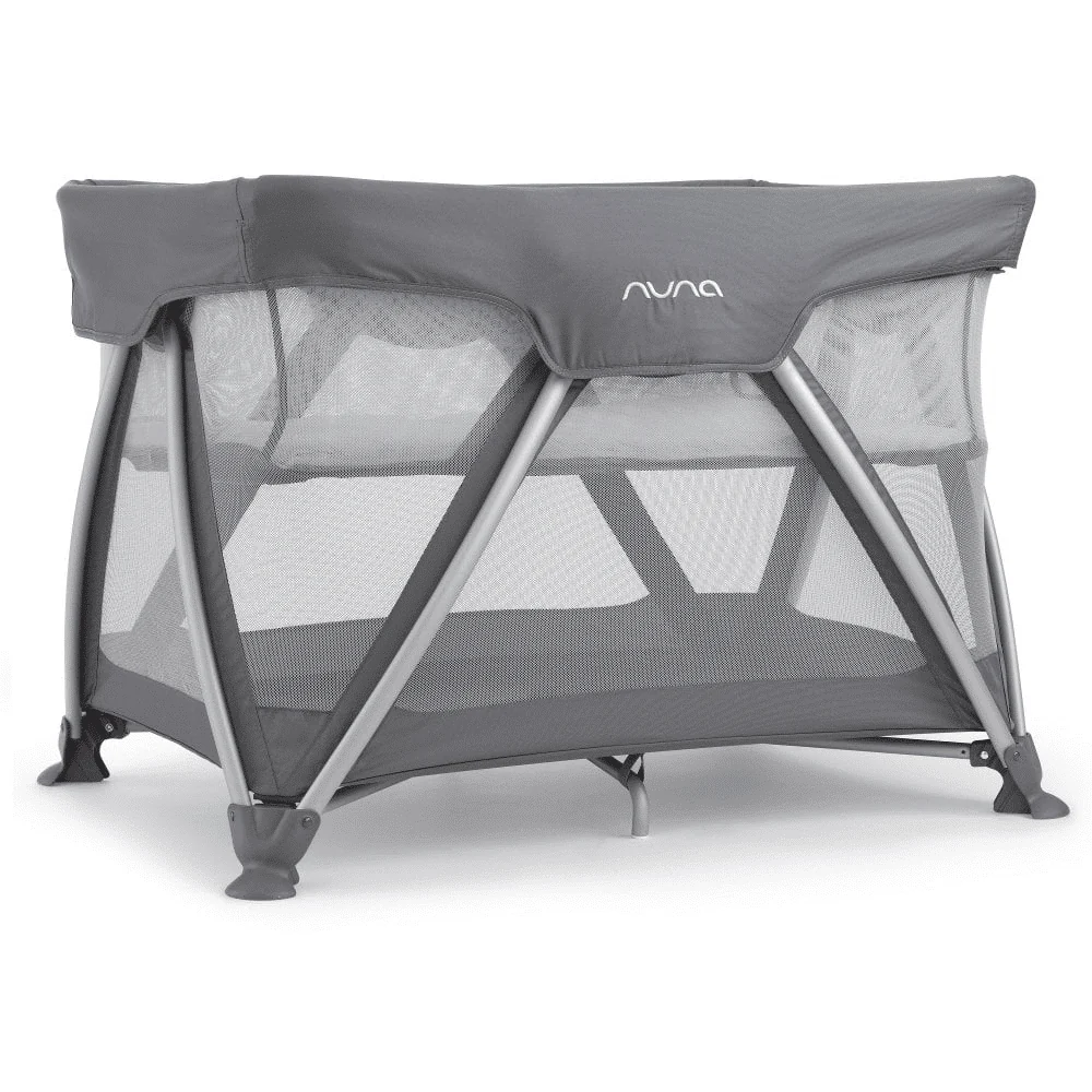 Nuna® Sena™ Travel Cot and Playard Graphite TC-09-006GL at Zubaidas Official™ Pakistan