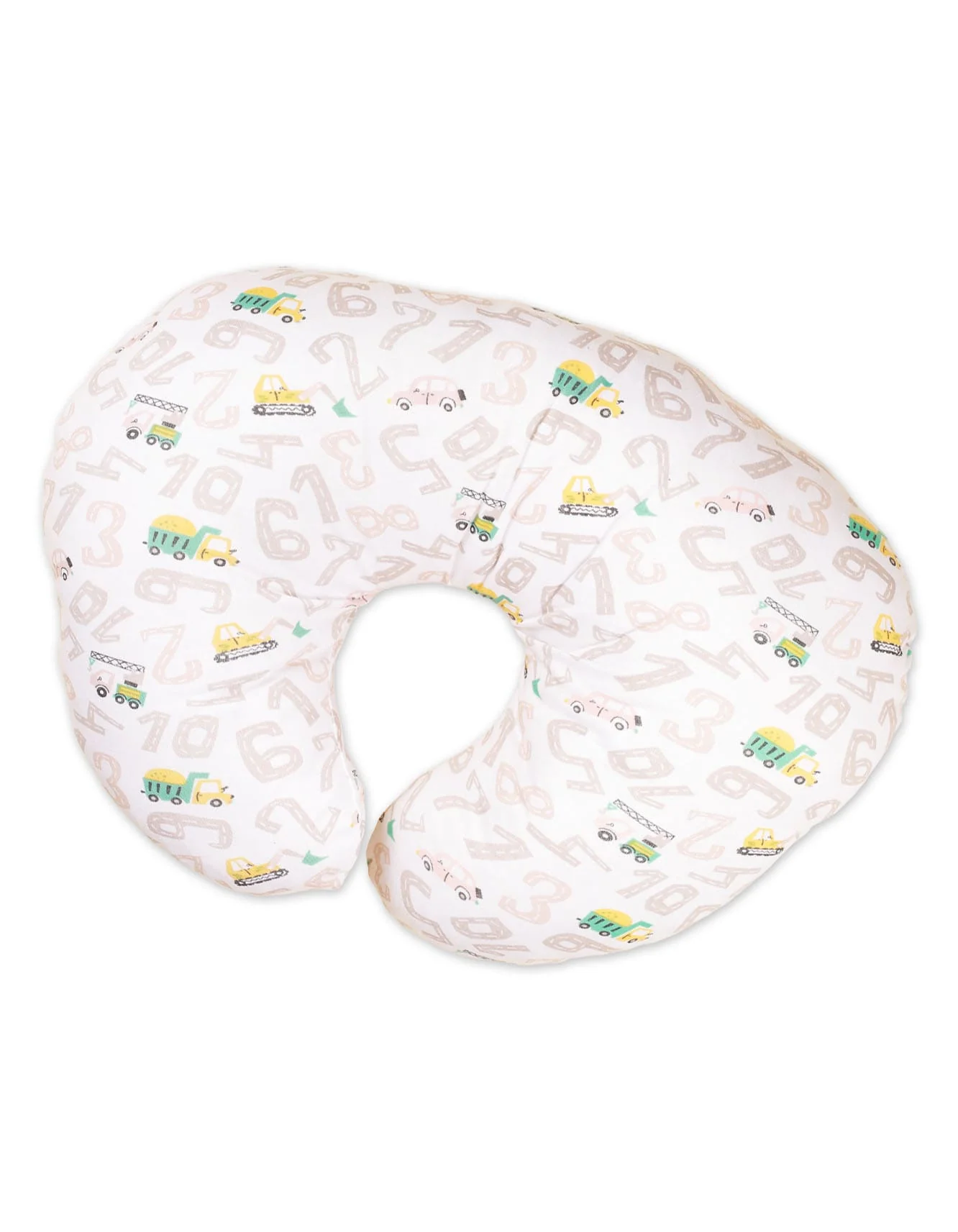 Zubaida's Nursing Pillow Teal Work Zone Number Theme for Boys