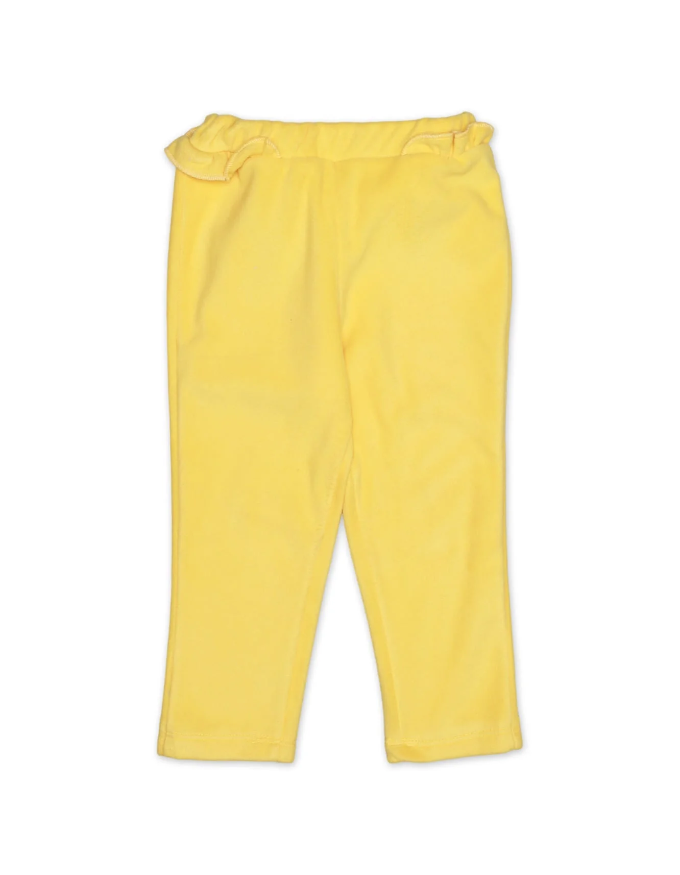 Zubaida's Pajama Fleeces Frill Yellow Infant Girls