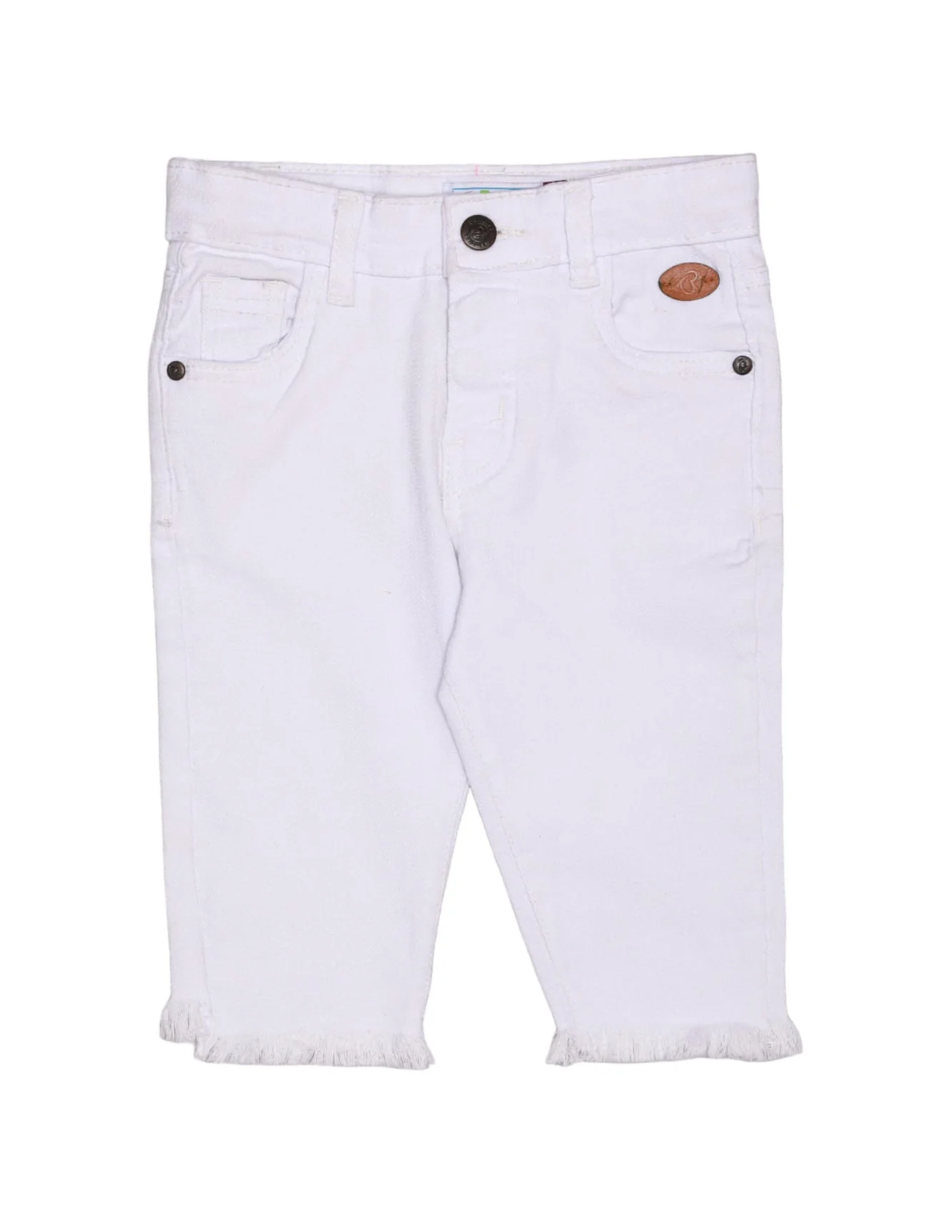 Zubaida's Pant Twill White Girls Toddler