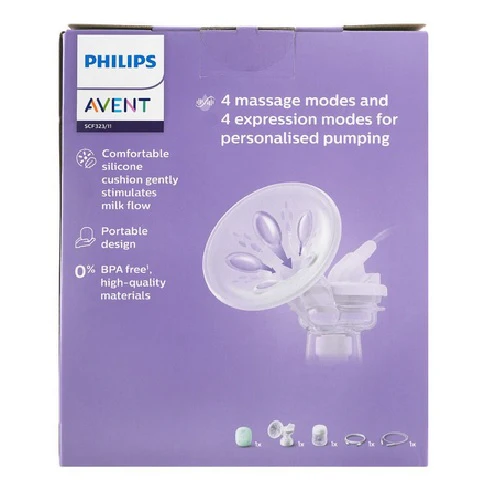 Philips AVENT® Single Electric Breast Pump Essential SCF323/11 at Zubaidas Official™ - Image 3