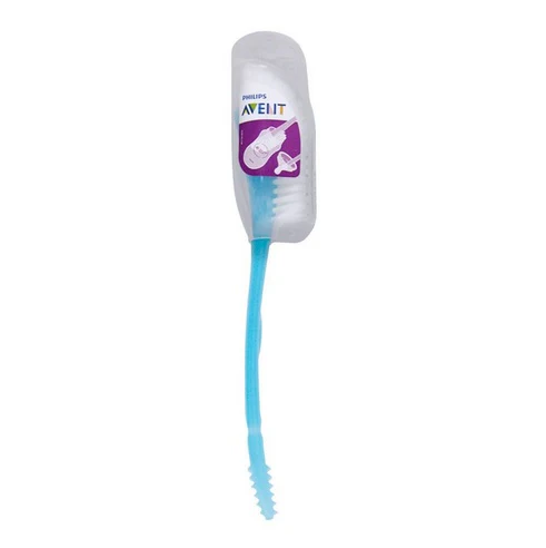 Philips Avent Bottle & Teat Brush Blue SCF145/06 at Zubaidas Official™ Pakistan - Image 3