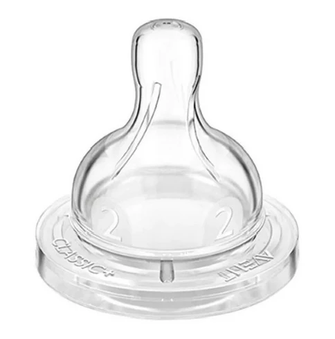 Philips AVENT Teat Slow Flow 1M + 2H Pack of 2 SCF632/27 at Zubaidas Official™ Pakistan