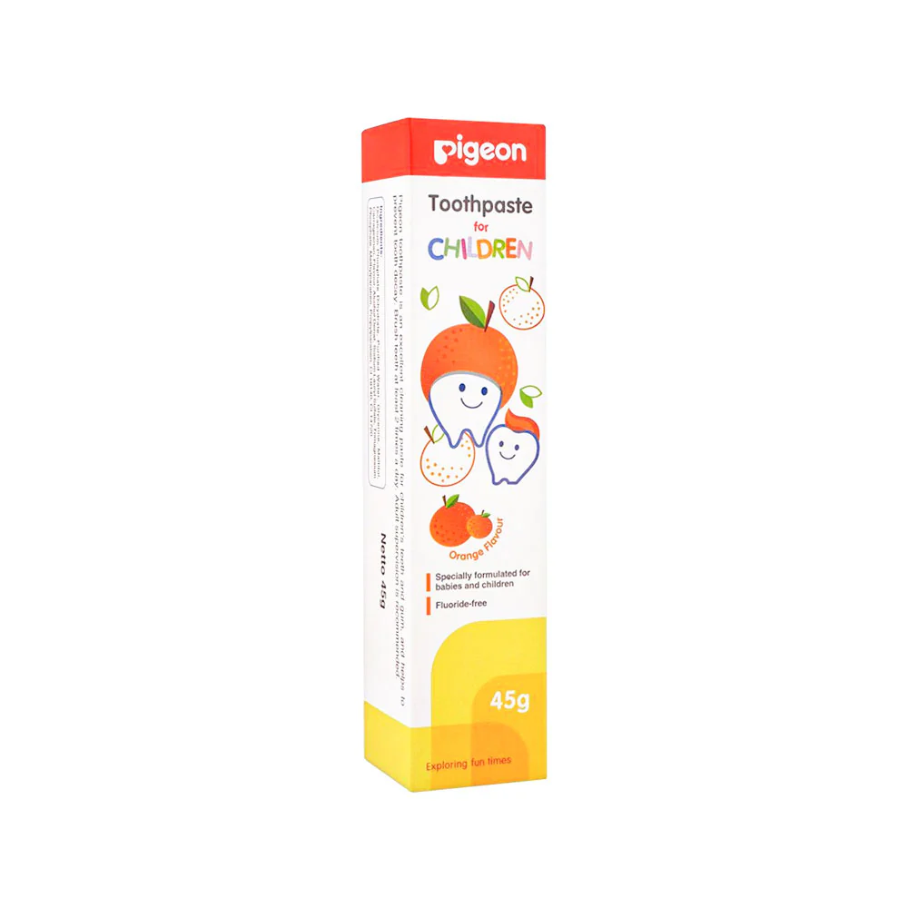 Zubaida's Pigeon Children Toothpaste, Orange - H854 - Image 2