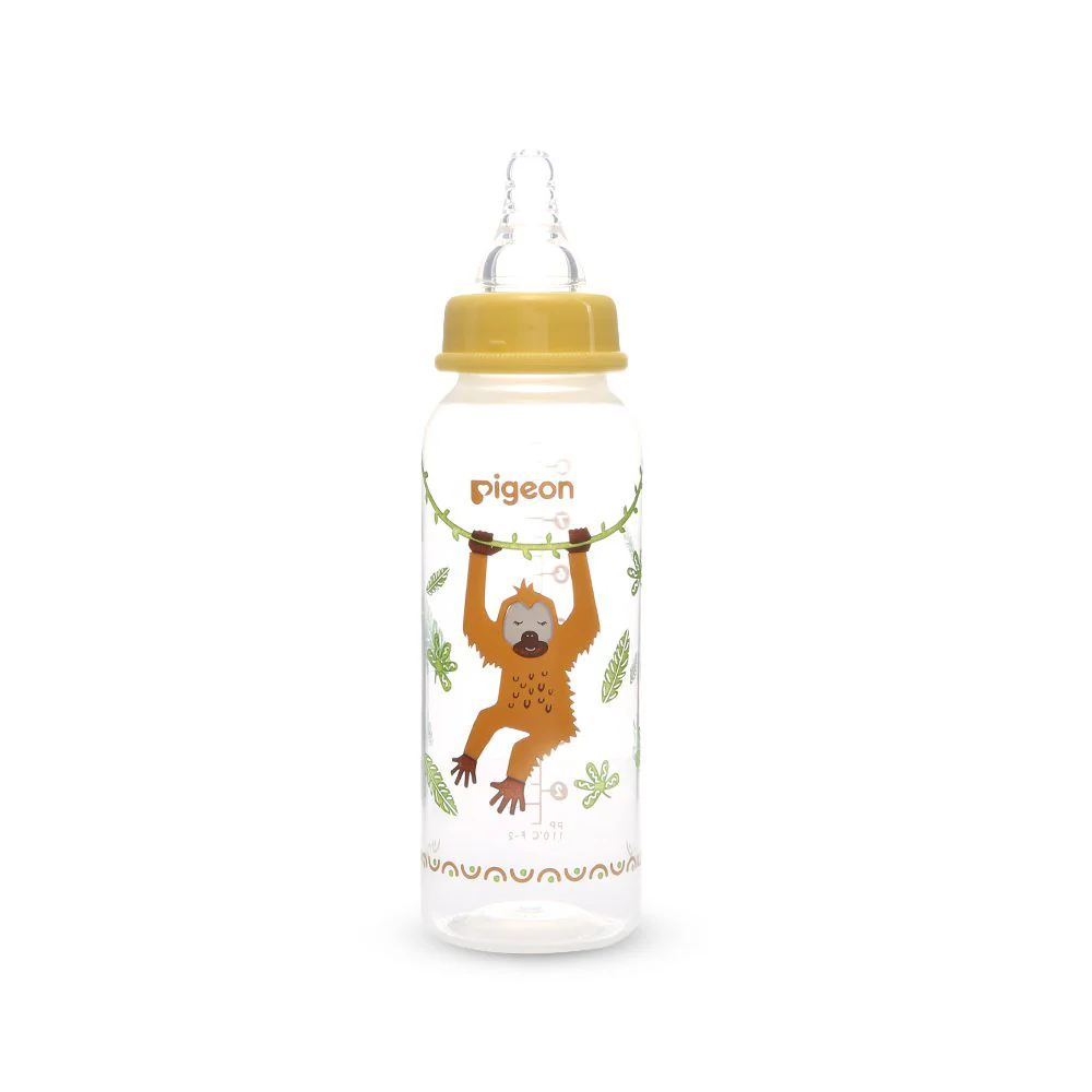 Zubaida's Pigeon Flexible Feeder PP RP 240ml Orangutan - A79406