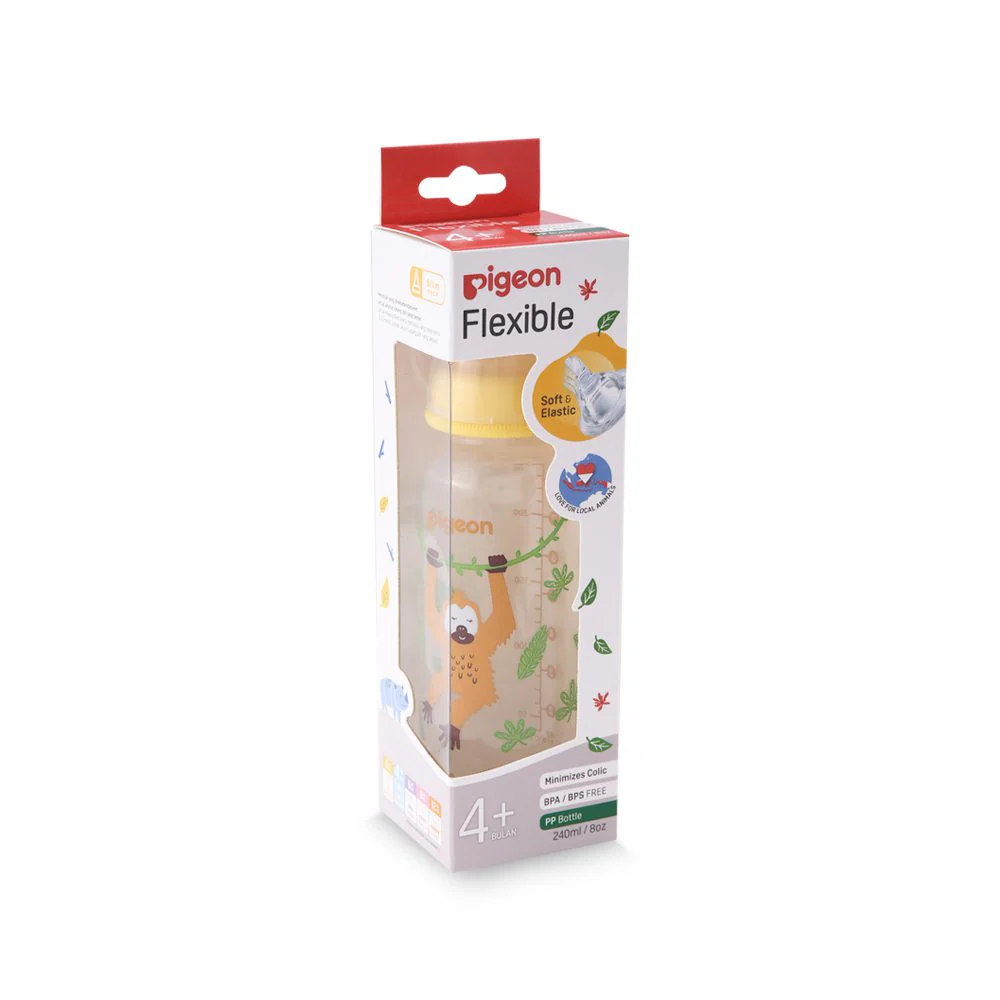 Zubaida's Pigeon Flexible Feeder PP RP 240ml Orangutan - A79406 - Image 3