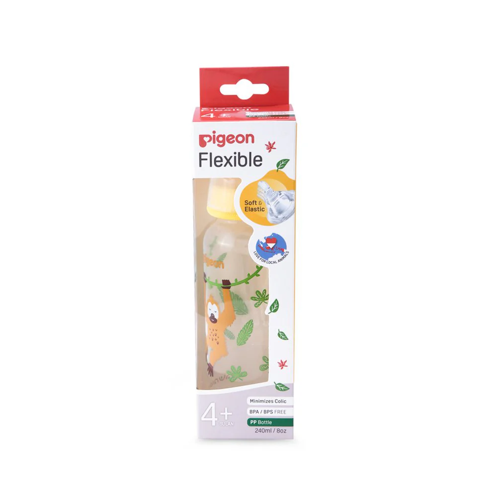 Zubaida's Pigeon Flexible Feeder PP RP 240ml Orangutan - A79406 - Image 4