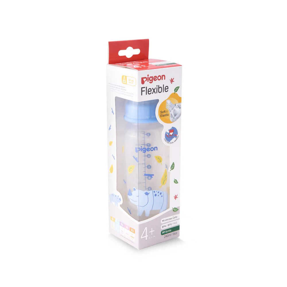Zubaida's Pigeon Flexible Feeder PP RP 240ml Rhino - A79408 - Image 3